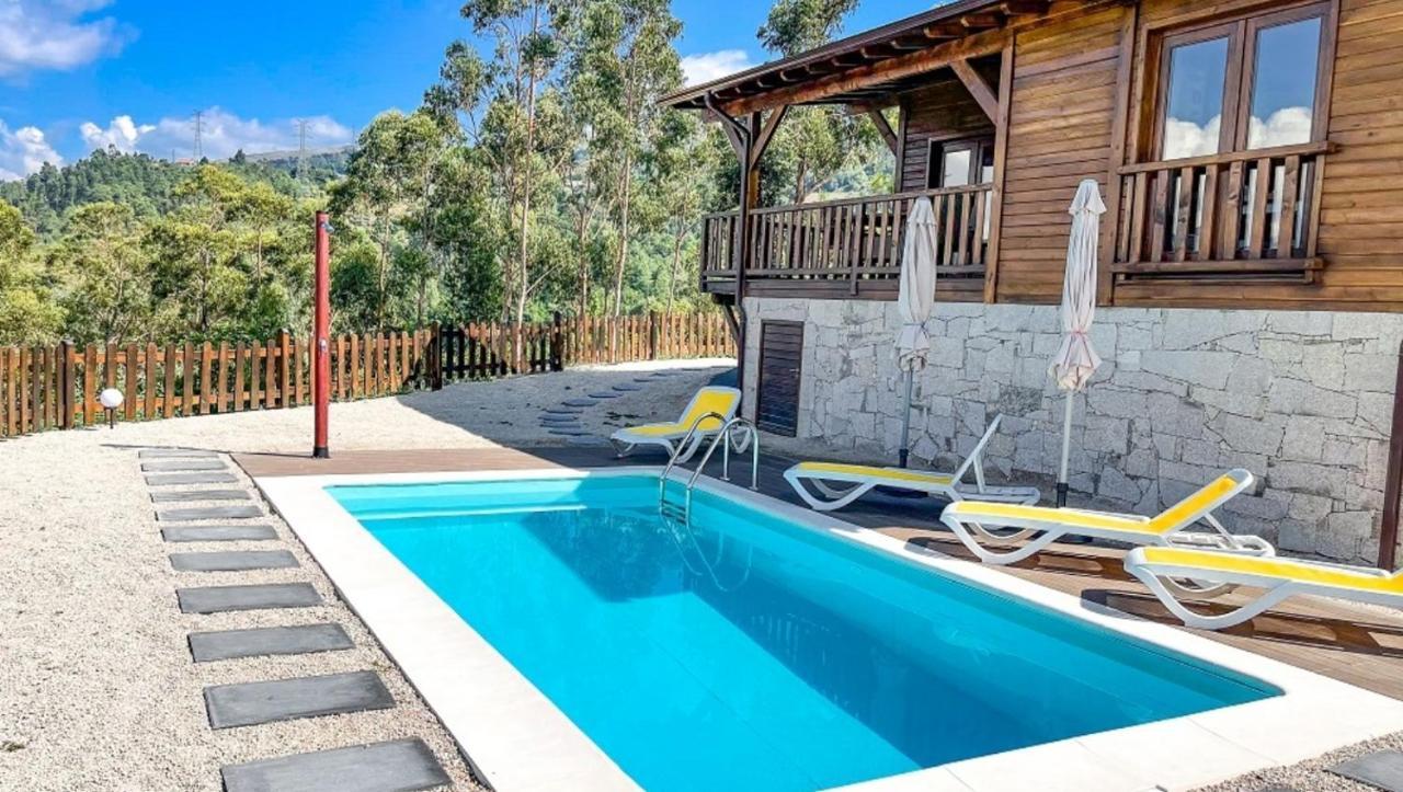 Quinta Da Resteva-Chale Do Rio Vieira do Minho Εξωτερικό φωτογραφία