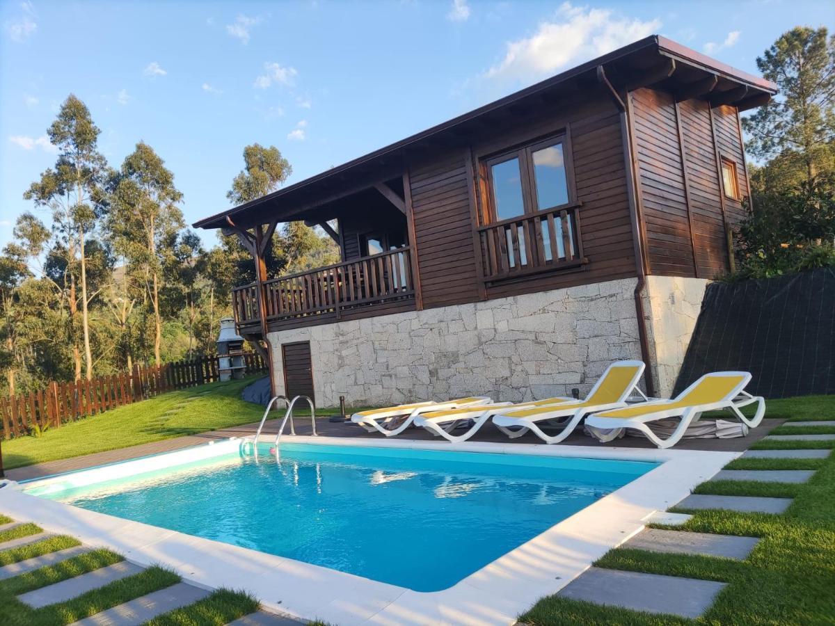 Quinta Da Resteva-Chale Do Rio Vieira do Minho Εξωτερικό φωτογραφία